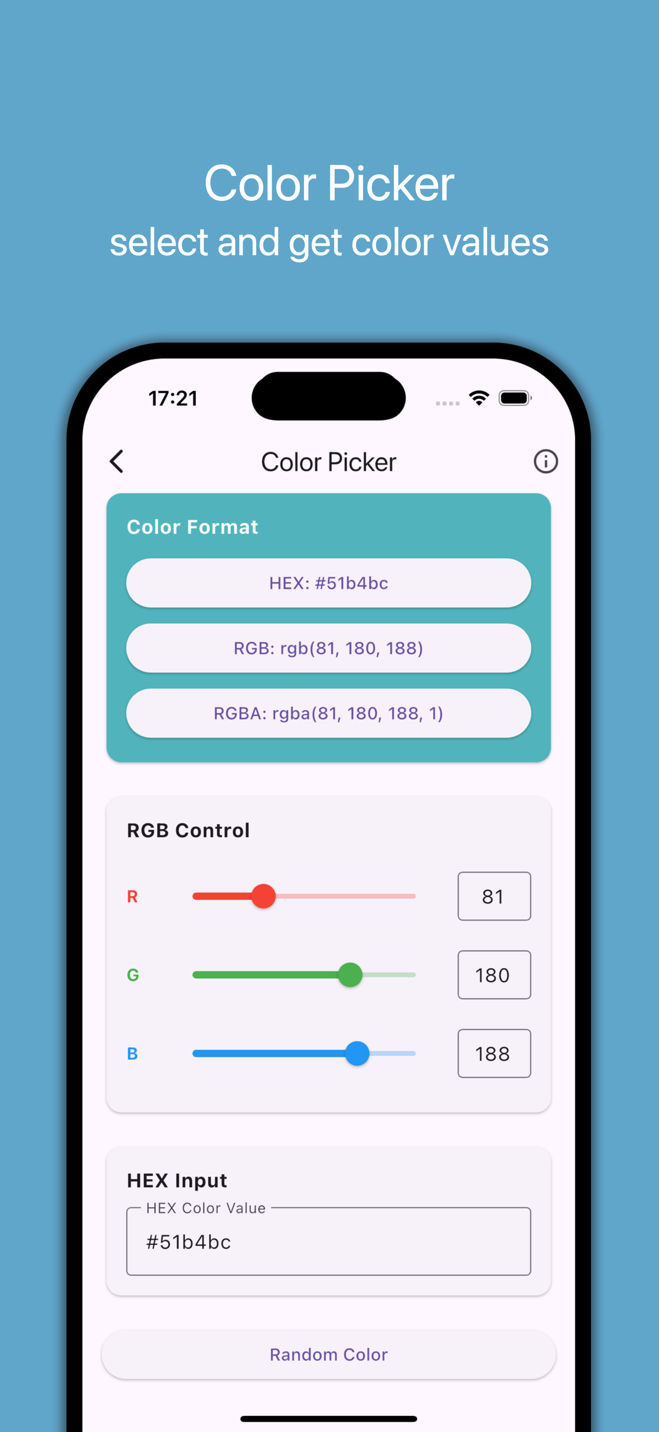 Color Picker Screen